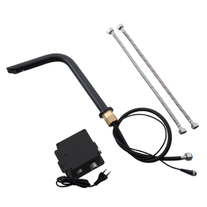 Sensomatica sensor wastafelkraan zwart 230 mm