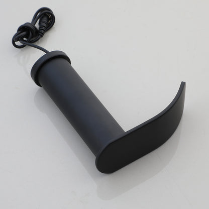 Sensomatica Kavo – Zwarte sensorkraan | Watervaluitloop