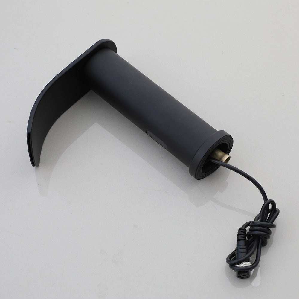 Sensomatica Kavo – Zwarte sensorkraan | Watervaluitloop