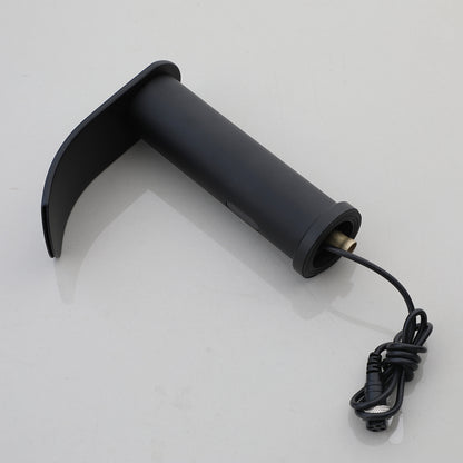 Sensomatica Kavo – Zwarte sensorkraan | Watervaluitloop