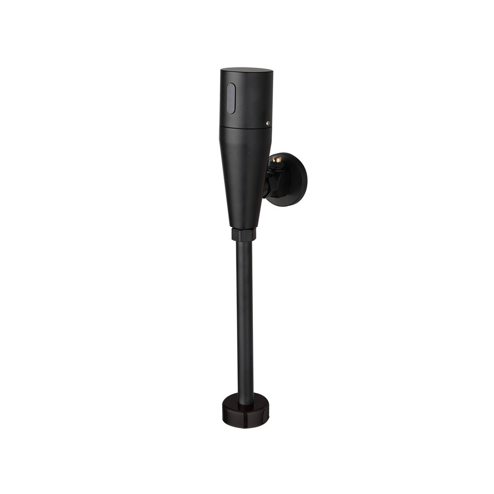Sensomatica – Schwarzer Urinalsensor, Wandmontage