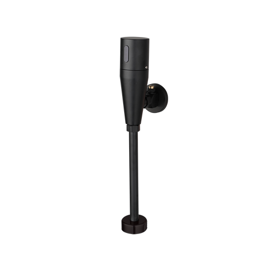 Sensomatica – Schwarzer Urinalsensor, Wandmontage