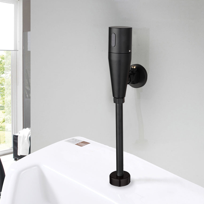 Sensomatica – Schwarzer Urinalsensor, Wandmontage