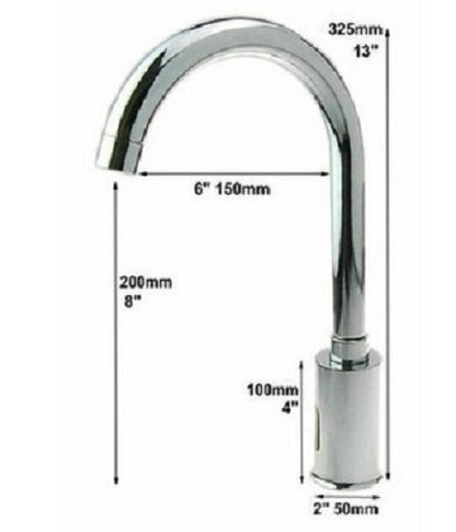 Sensor tap Alto chrome sensor tap