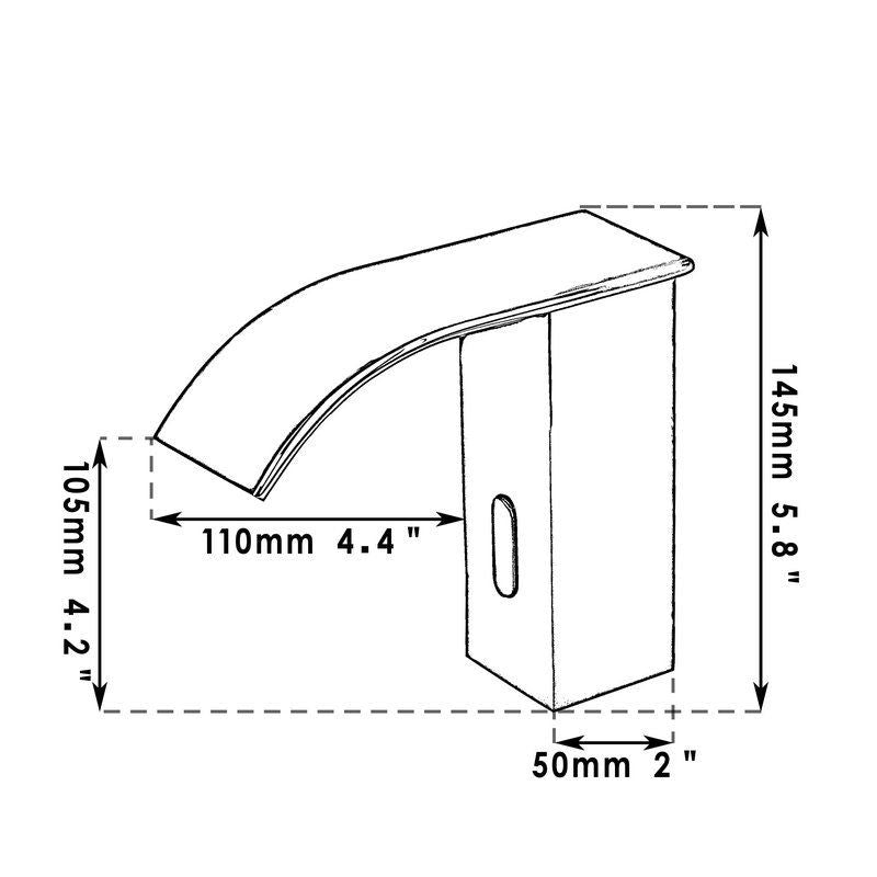 Sensomatica Sensor tap Barre cold model