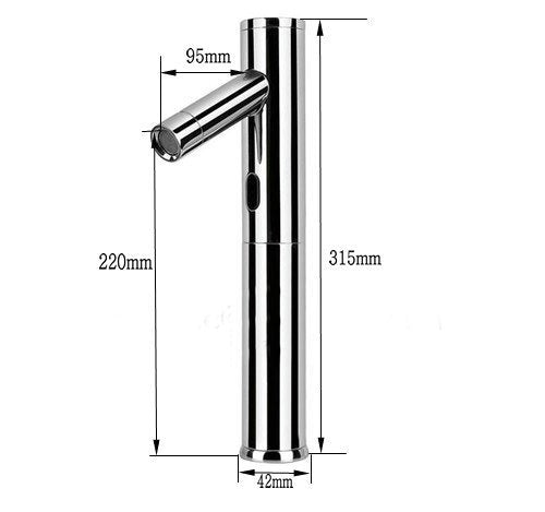 Sensor tap Cicogna chrome