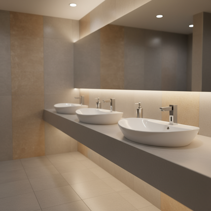 Sensomatica Sensorarmatur Typ Kulm Kaltmodell Chrom