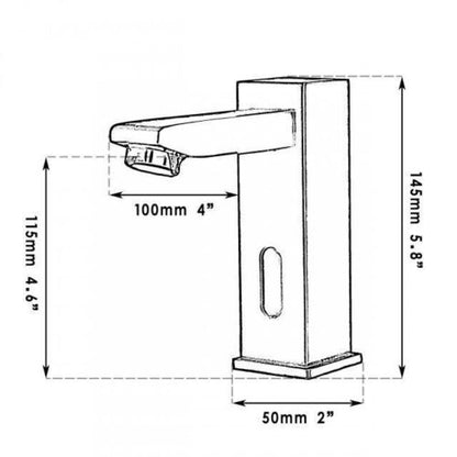 Sensomatica Sensor tap Kulm oil bronze