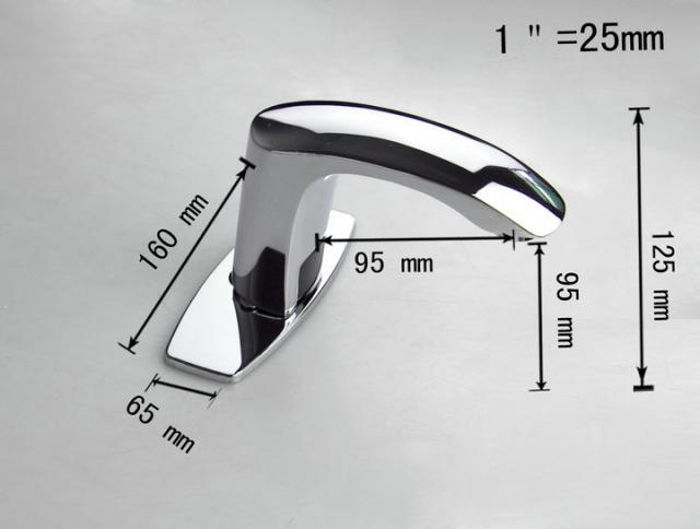 Sensomatica Sensorkraan Grando chroom model