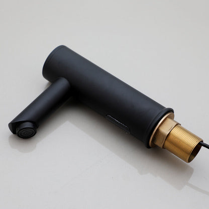 Black sensor tap Sesto cold model