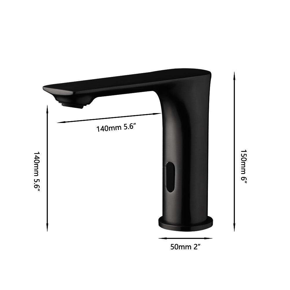 Sensomatica Sensor Wasserhahn Schwarz 