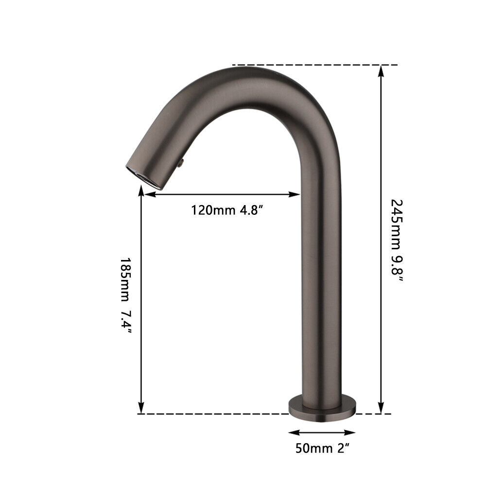 Cesaro Gun metal 245 MM cold model