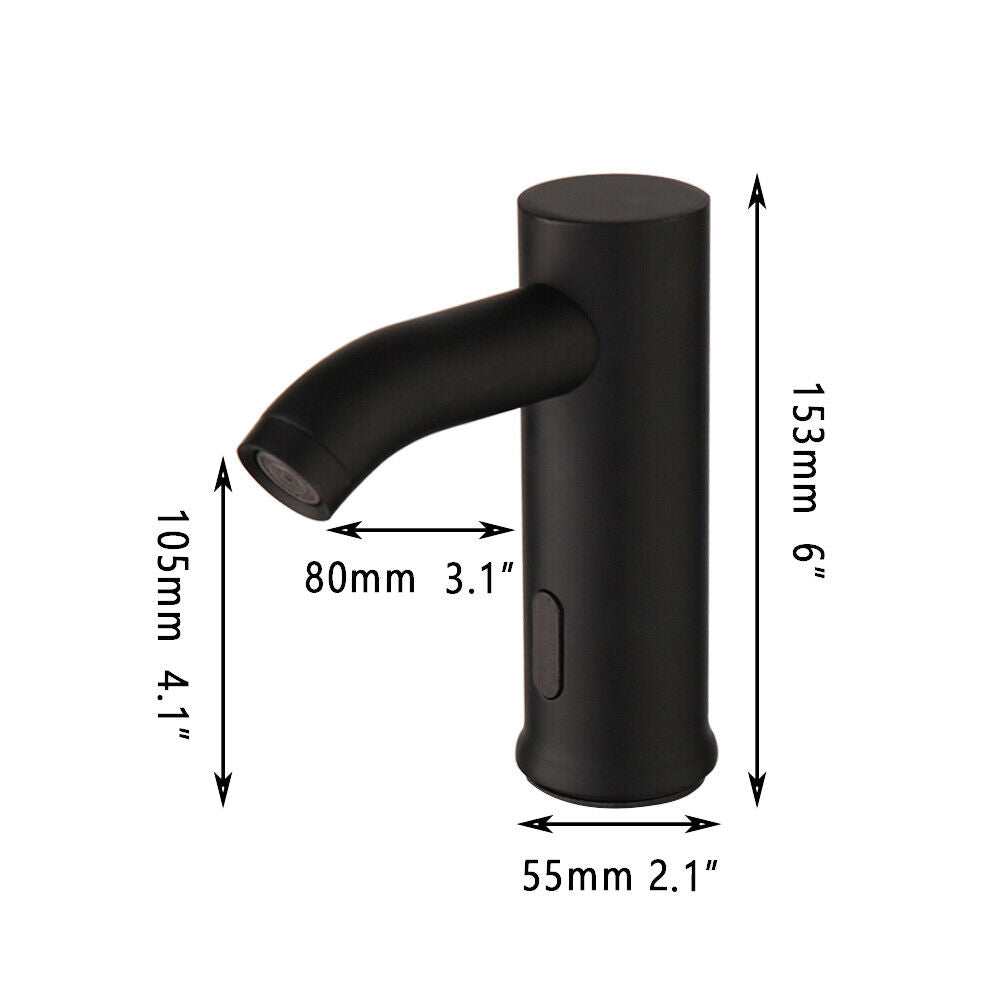 Sensomatica Sensor tap black hot cold