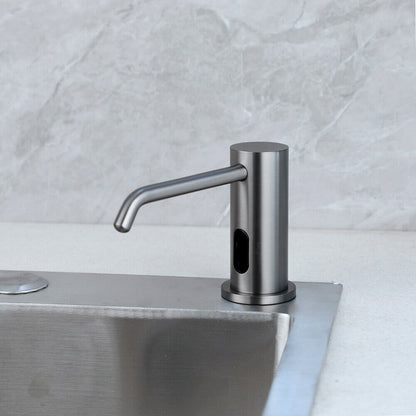 Gun metal built-in soap sensor dispenser