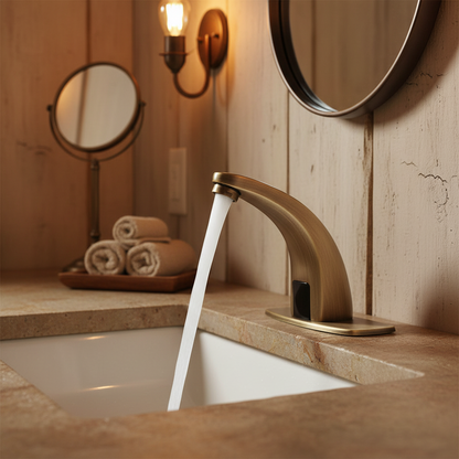 Sensomatica Nostalgische sensor kraan Bella brons