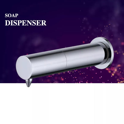 Brushed nickel sensor soap dispenser Sensomatica