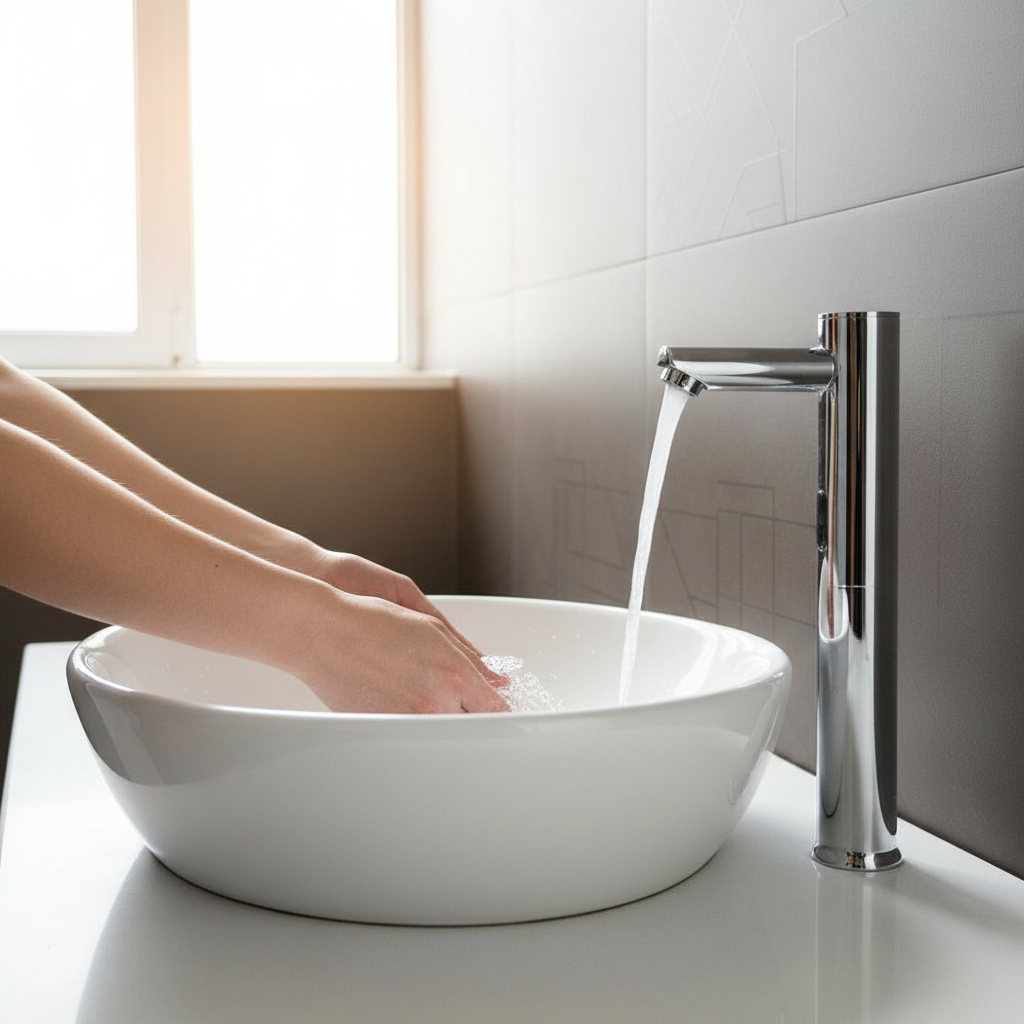 Sensomatica Sensorkraan Scuro chroom koud model