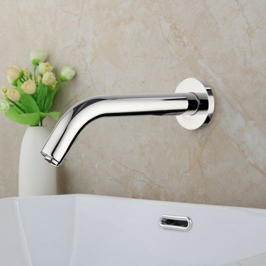 Pesaro short chrome sensor tap