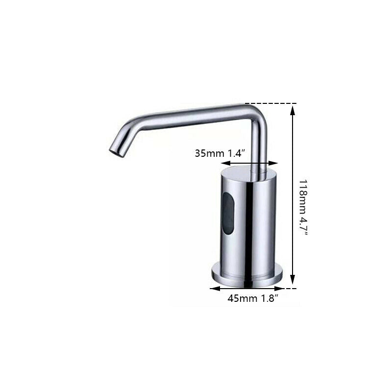 Sensomatica automatic soap dispenser chrome