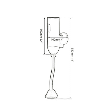 Sensomatica Sensor urinoir goud opbouw model