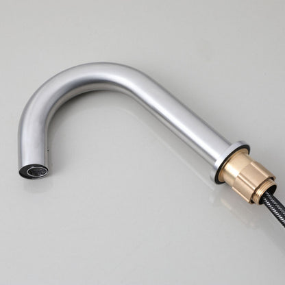 Sensomatica Cesaro brushed nickel cold sensor tap model 190 MM