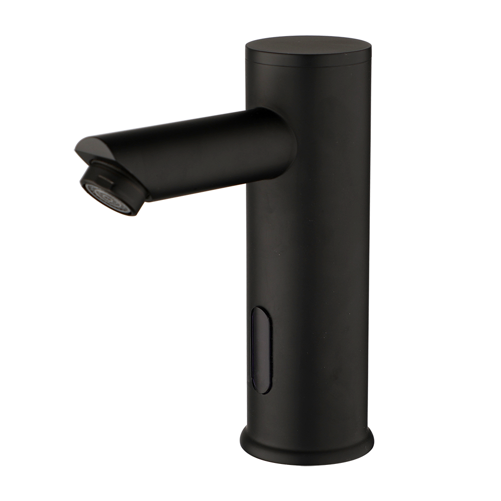 Black sensor tap Sesto cold model