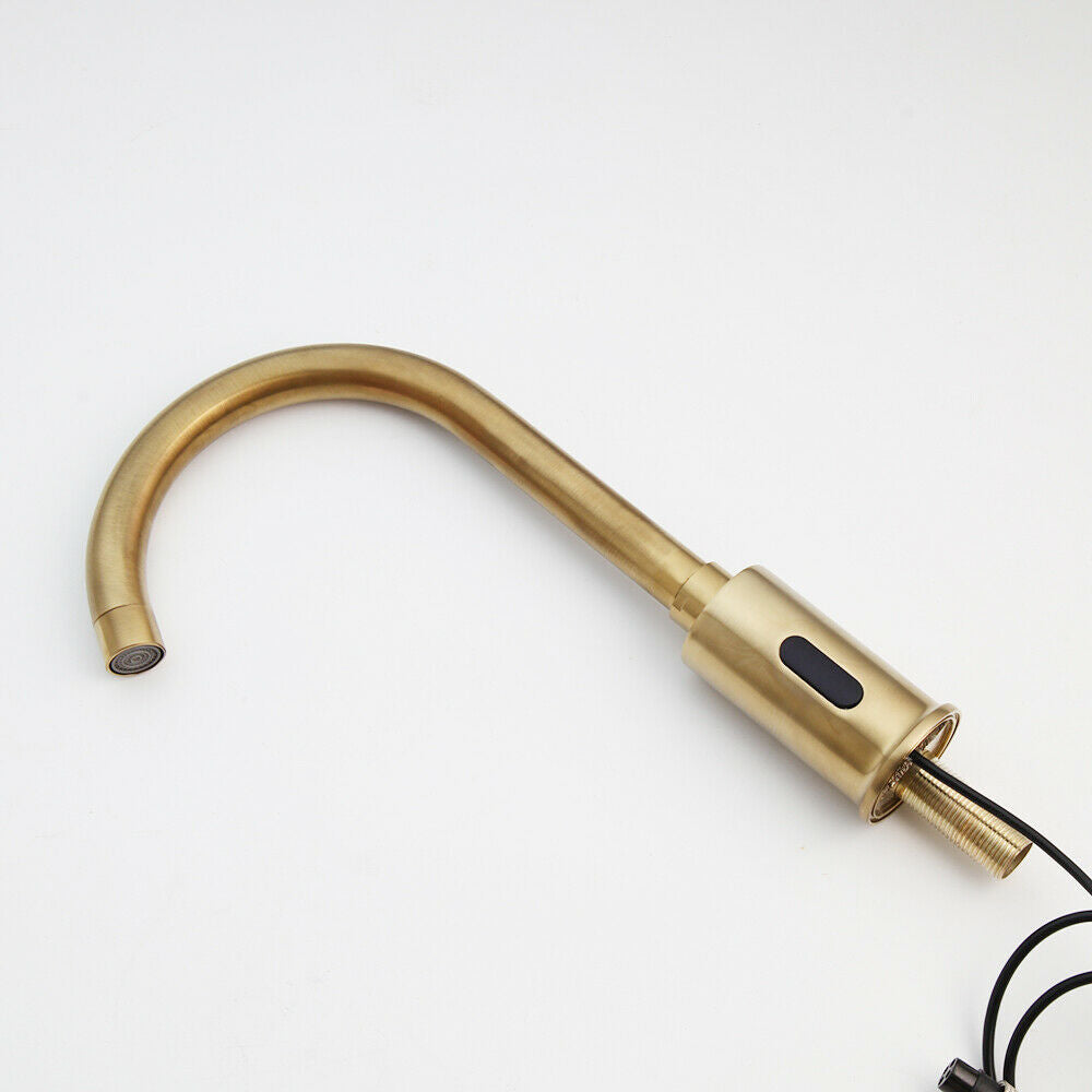 Brushed gold Alto sensor tap cold model