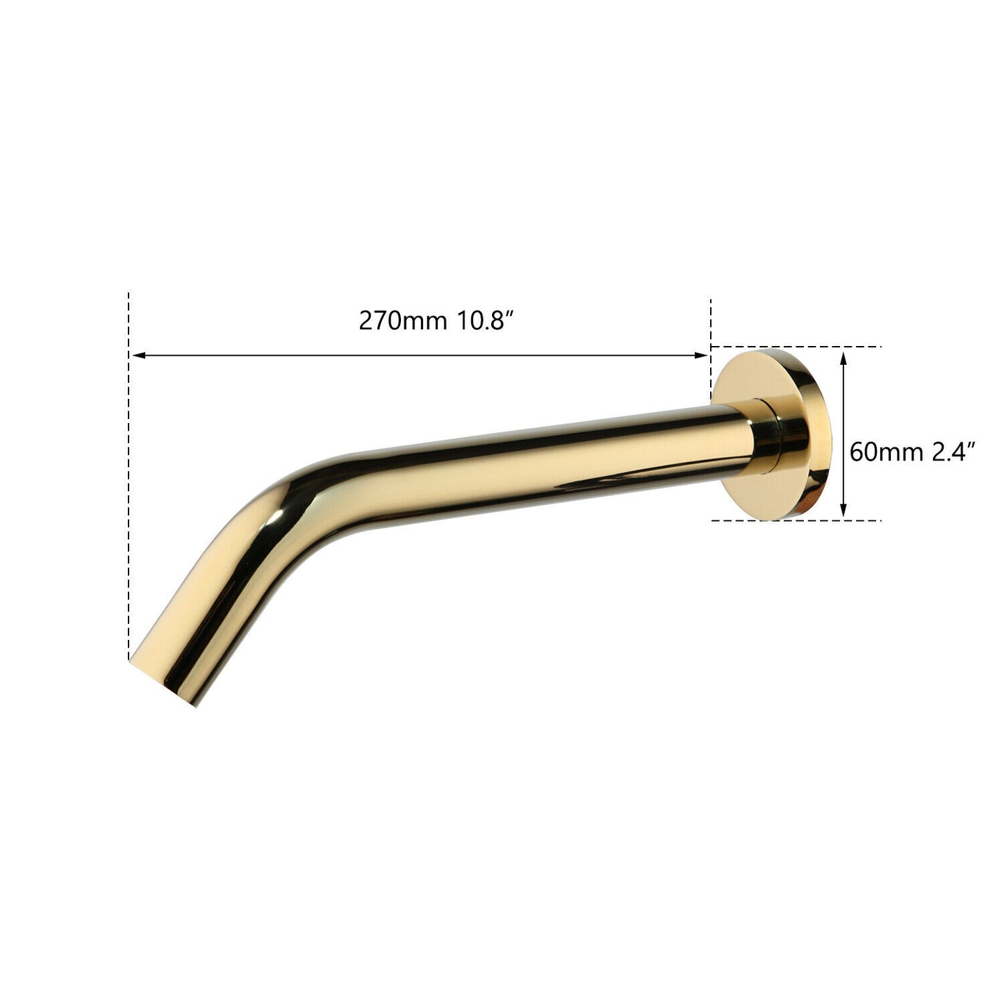 Sensomatica Sensor tap Pesaro gold