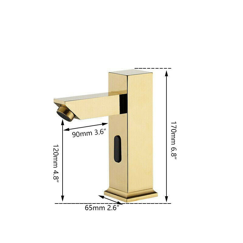 Sensomatica Gratu gouden sensorkraan