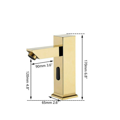 Sensomatica Gratu gouden sensorkraan