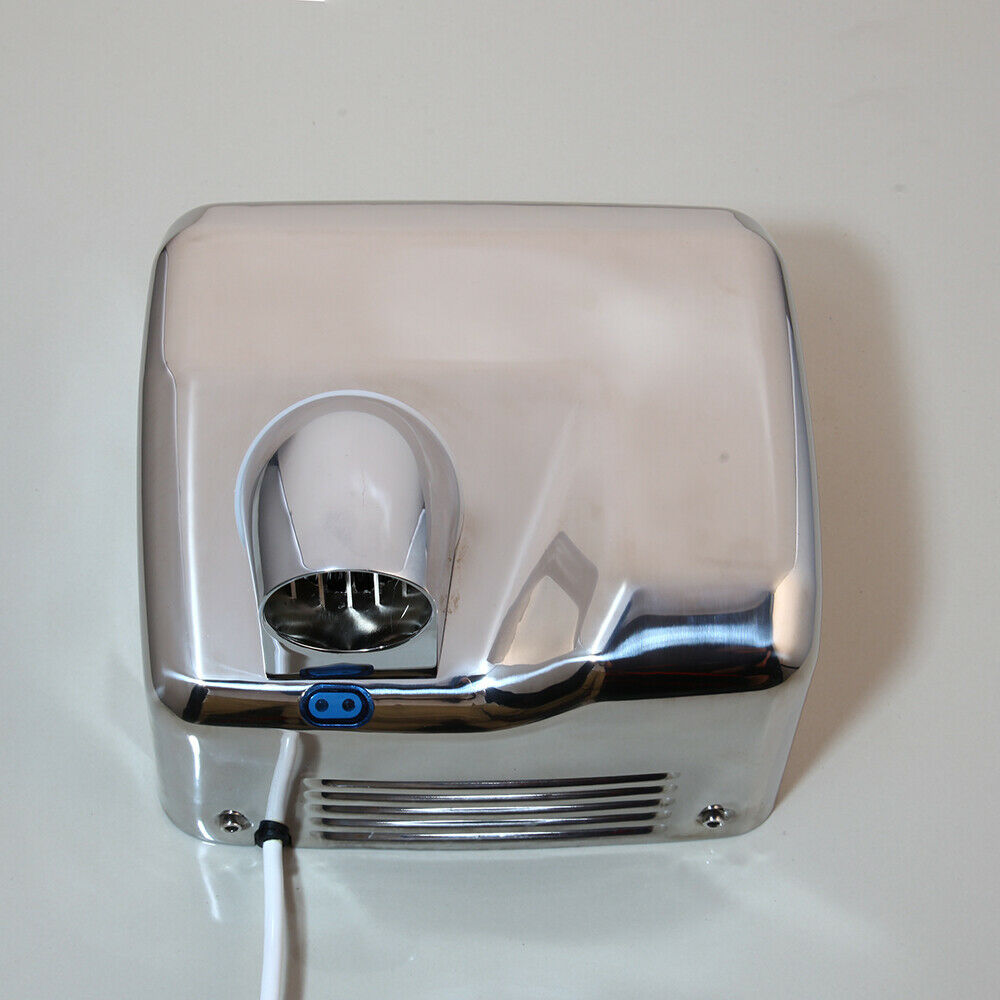 Sensomatica automatic chrome hand dryer