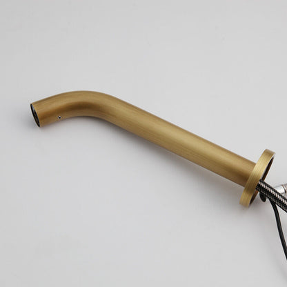 Pesaro bronze colored sensor tap short model 130 MM