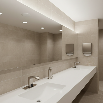 Sensomatica Sensorkraan Grando geborsteld nikkel