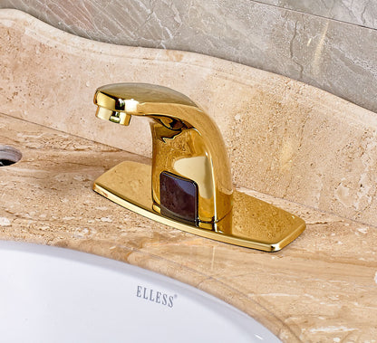 Bella gold colored sensor tap cold model