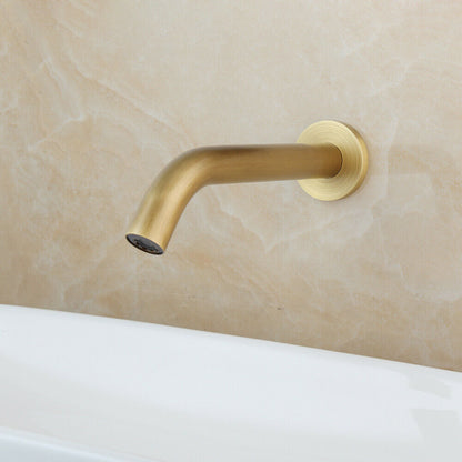 Pesaro bronze colored sensor tap short model 130 MM