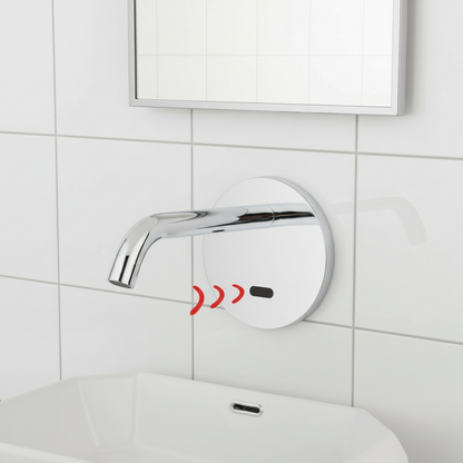 Sensomatica Ilha wand sensorkraan chroom