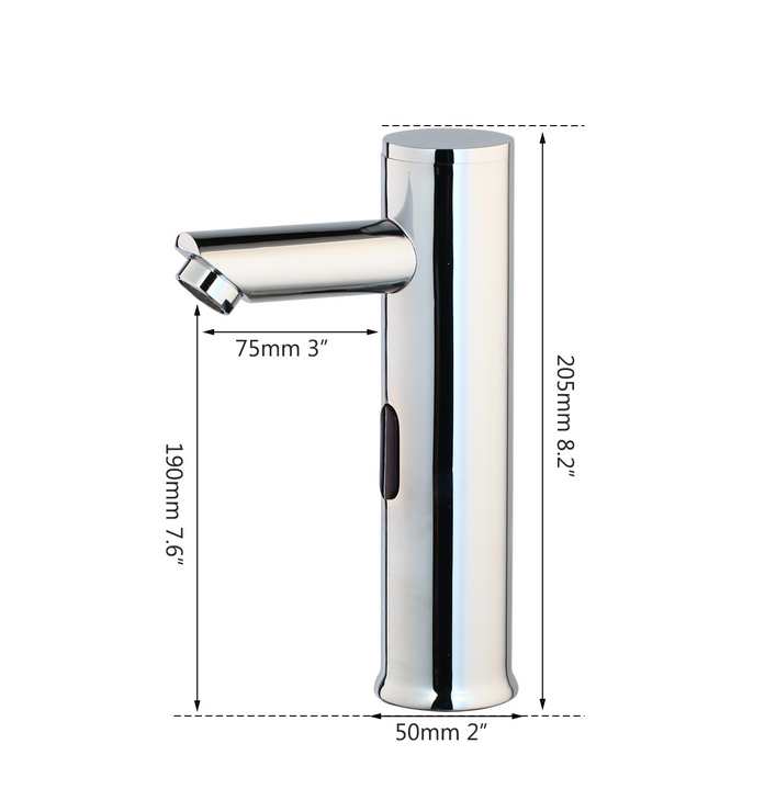 Sensor tap Solda chrome cold