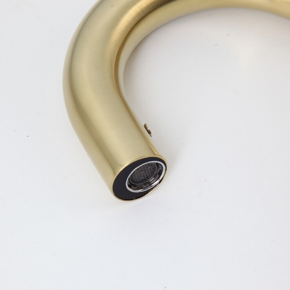 Brushed gold Cesaro sensor tap 330 MM