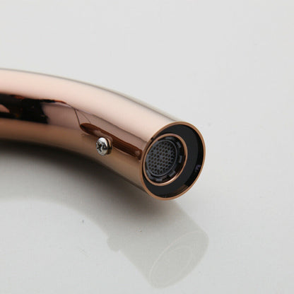 Sensomatica Pesaro rose gold sensor tap