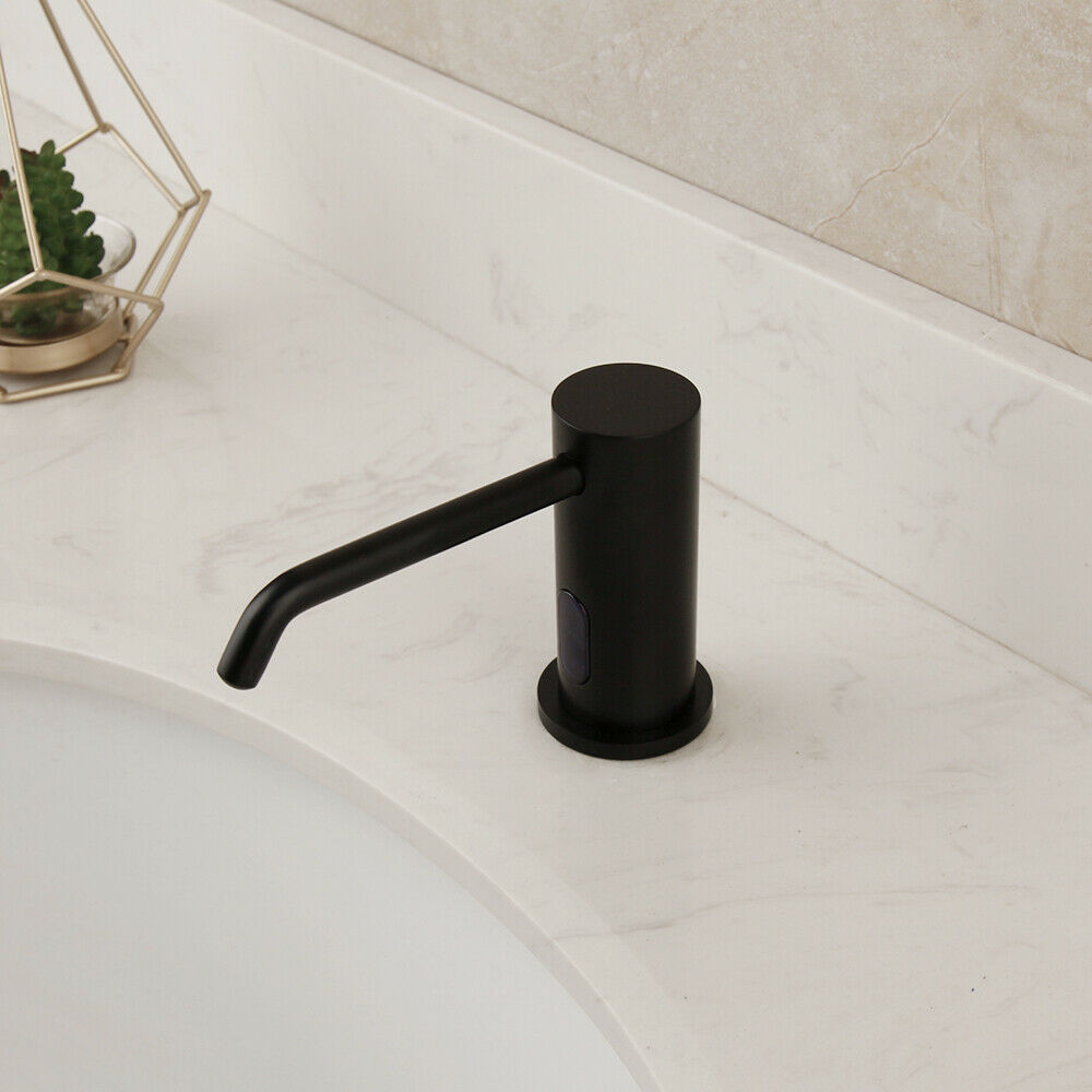 Sensomatica Black built-in soap dispenser