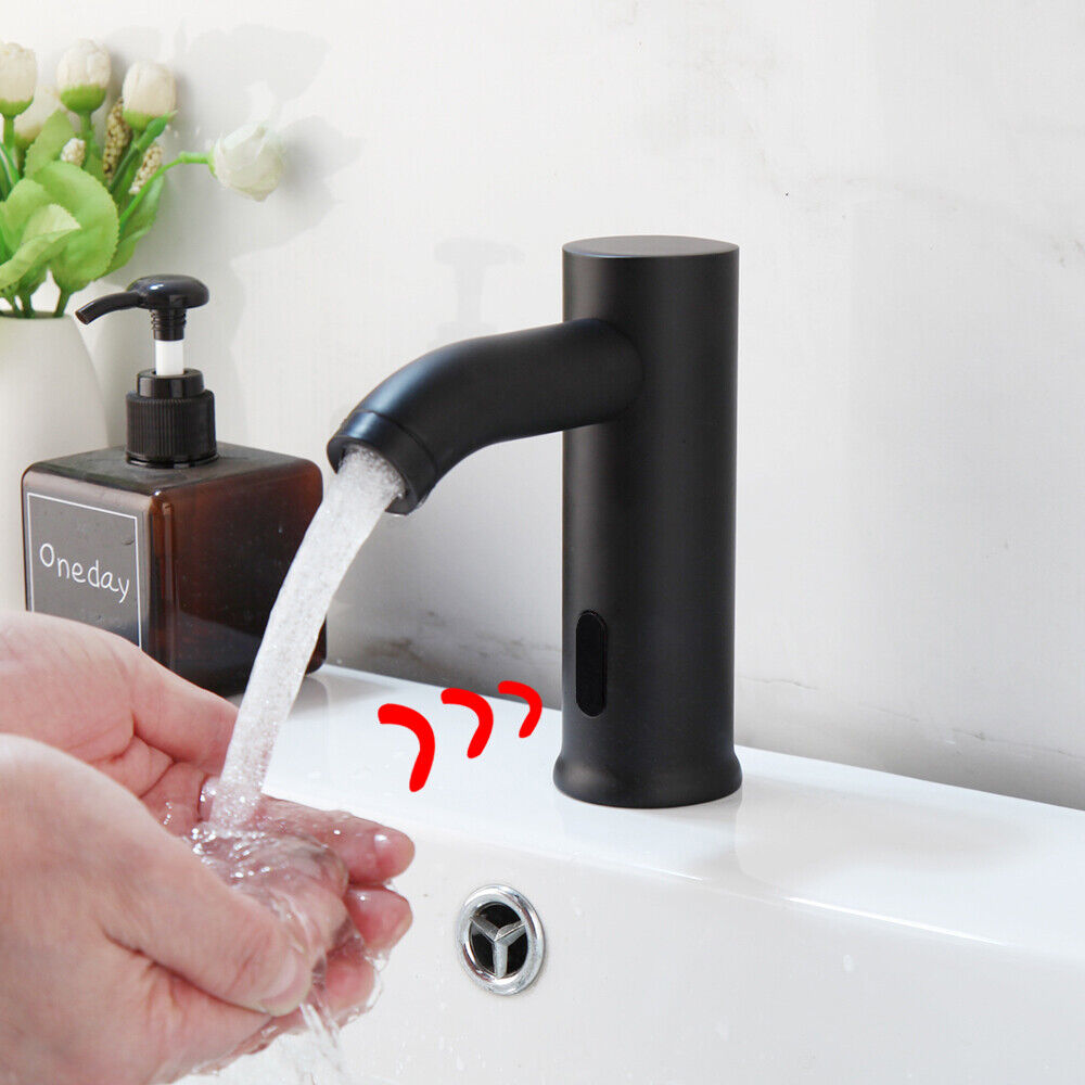 Sensomatica Sensor tap black hot cold