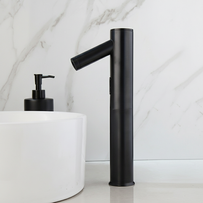 Sensomatica Sensorkraan Cicogna zwart koud model