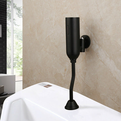 Sensor tap urinal black